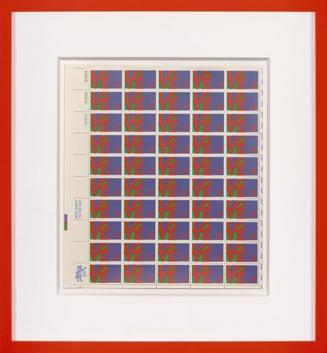 Love Postage Stamps